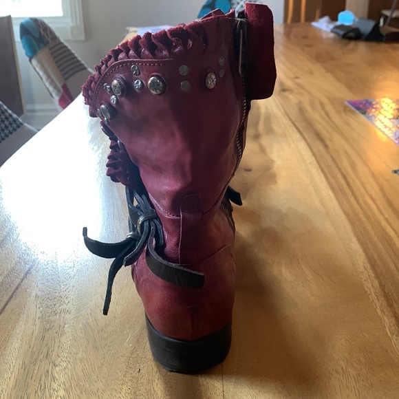 AS98 boots.  Worn 2x.  Ladies zip up - Picture 3 of 4